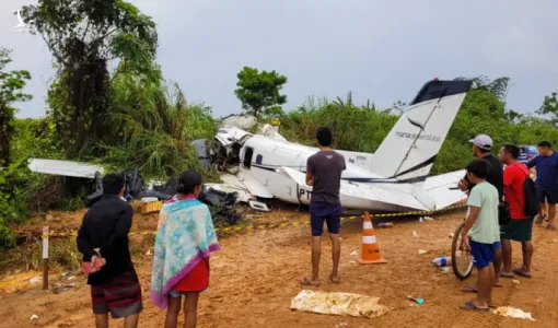 Tai nạn máy bay thảm khốc ở Brazil
