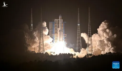 Mảnh vỡ tên lửa vũ trụ Trung Quốc rơi xuống Biển Đông