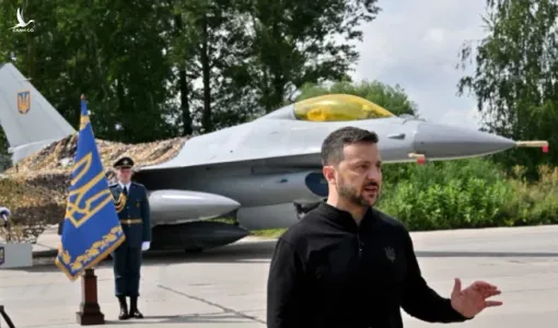 Tổng thống Zelensky: Đã triển khai các tiêm kích F-16