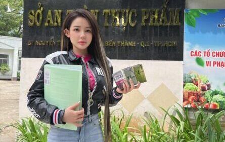Hình ảnh Ngân 98 làm việc tại Sở An toàn thực phẩm TP.HCM vụ thuốc giảm cân nghi có chất cấm