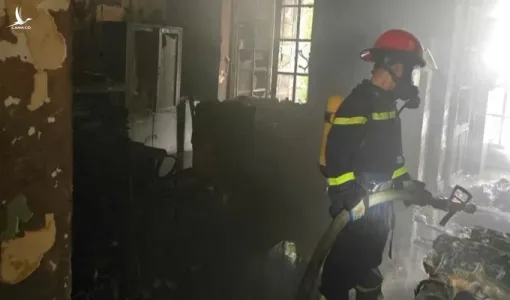 Hải Phòng: Cháy ở Sở Tài chính, nhiều giấy tờ bị thiêu rụi