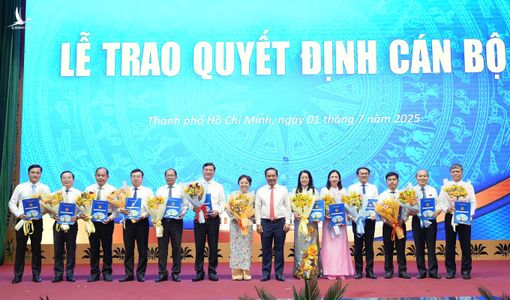 TP HCM bổ nhiệm 14 lãnh đạo sở, ngành sau sáp nhập