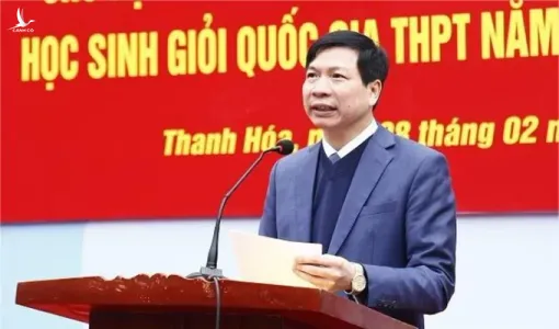Khởi tố, bắt tạm giam cựu giám đốc Sở Giáo dục và Đào tạo Thanh Hóa Trần Văn Thức