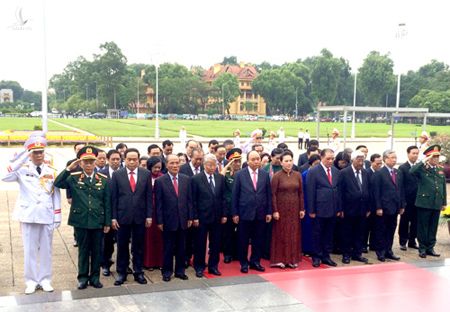 Lãnh đạo Đảng, Nhà nước tưởng nhớ Chủ tịch Hồ Chí Minh