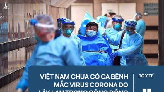 Bộ Y tế khẳng định: Việt Nam chưa có ca mắc virus corona do lây từ người sang người