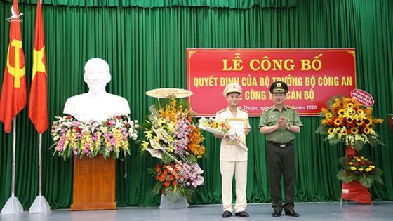 Bổ nhiệm Giám đốc Công an tỉnh Ninh Thuận