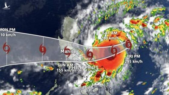 Chuyên gia khí tượng đánh giá cường độ bão Goni khi tác động đến Việt Nam