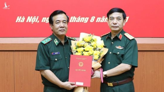 Tư lệnh Biên phòng Lê Đức Thái được thăng quân hàm Trung tướng