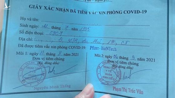 Vụ cô gái tiêm vắc xin nhờ ‘ông anh’: Làm rõ ai đưa danh sách, nhân thân của ai