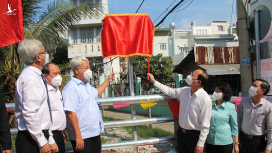 Quận 7 khánh thành 14 công trình kịp cho dân đón Tết