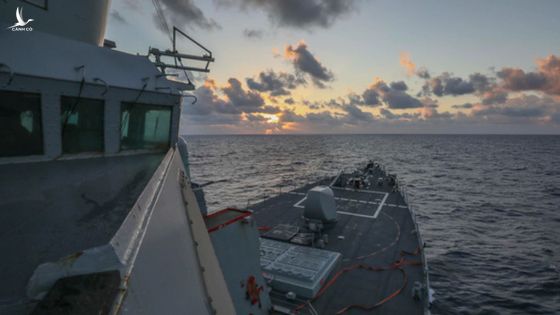 Tàu chiến Mỹ thách thức yêu sách của Trung Quốc tại Hoàng Sa sau báo cáo 150