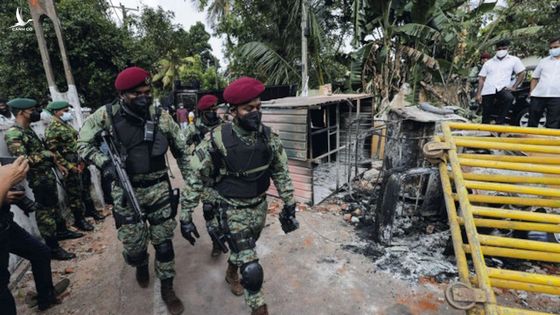 Sri Lanka áp lệnh giới nghiêm toàn quốc