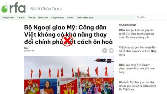 Cảnh giác luận điệu chia năm xẻ bảy “chiếc bánh nhân quyền” Việt Nam