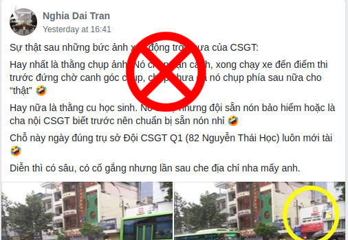 Cảnh sát giao thông có cần “diễn sâu” chở sĩ tử đi thi để đánh bóng hình tượng?