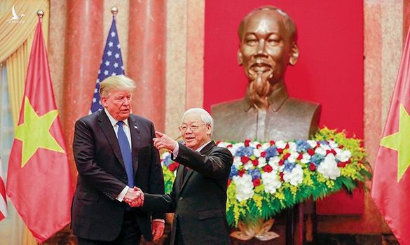 Tổng thống Mỹ Donald Trump gửi Điện mừng tới Tổng Bí thư, Chủ tịch nước Nguyễn Phú Trọng