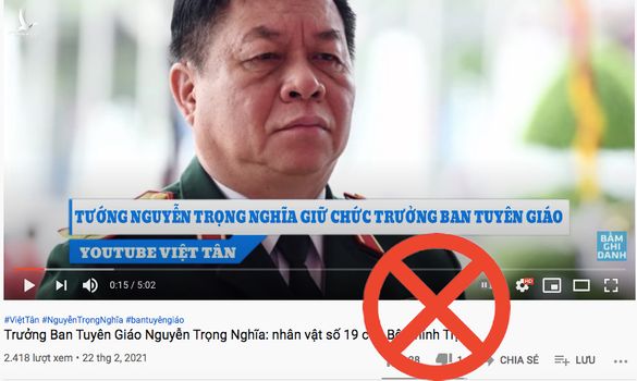 ‘Có tật giật mình’ mới sợ Thượng tướng làm Trưởng ban Tuyên giáo Trung ương