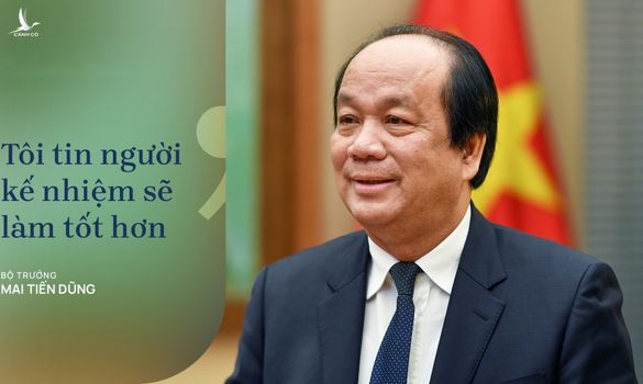 Ông Mai Tiến Dũng: ‘Tôi tin người kế nhiệm sẽ làm tốt hơn’