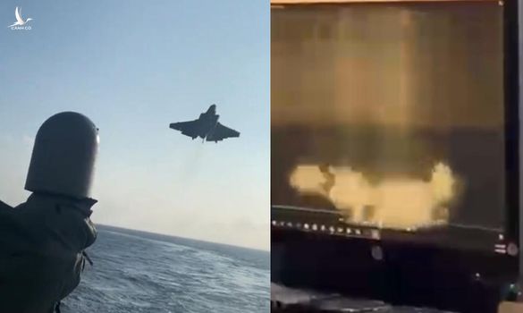 Cận cảnh vụ va chạm cực mạnh của F-35 với tàu sân bay Mỹ trên Biển Đông