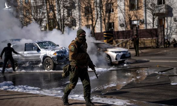 Bộ Quốc phòng Nga ra lệnh tiến công vào Ukraine từ “tất cả các hướng”