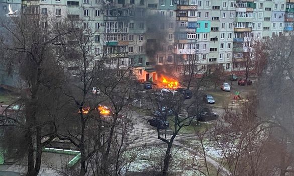 Lệnh ngừng bắn thất bại, thị trấn gần Kiev bị phá hủy ‘gần như hoàn toàn’