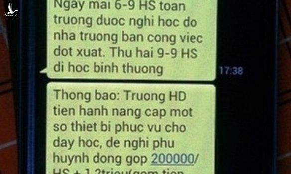 Cần chấm dứt ngay thứ “công nghệ” hút máu phụ huynh