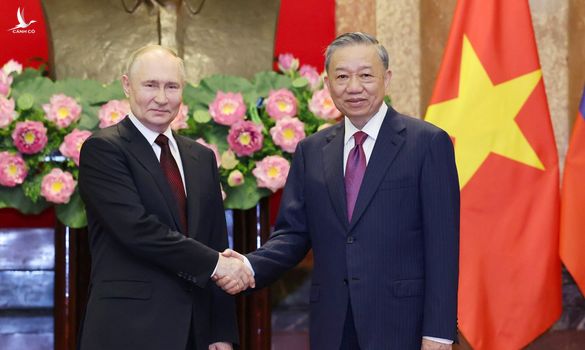 Chủ tịch nước Tô Lâm đã hội đàm với Tổng thống Vladimir Putin thăm cấp Nhà nước tới Việt Nam