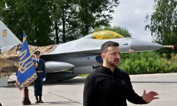 Tổng thống Zelensky: Đã triển khai các tiêm kích F-16