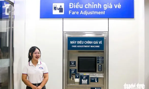 Vé lượt của tuyến metro số 1 có giá từ 7.000 – 20.000 đồng