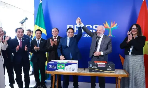 Từ BRICS đến bàn ăn Brazil – gạo Việt Nam trở thành cầu nối chiến lược