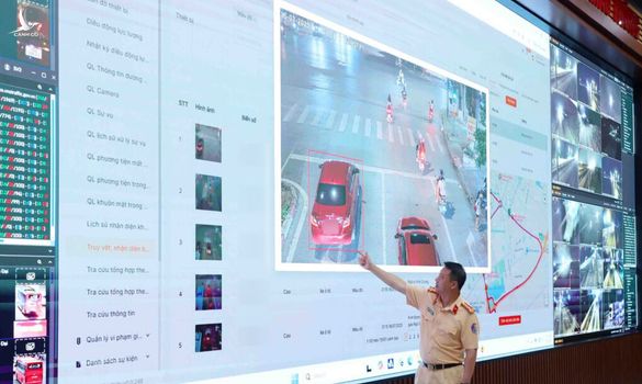 Camera AI sẽ ‘bắt lỗi’ thay CSGT, gửi thông báo vi phạm chỉ sau 2 tiếng
