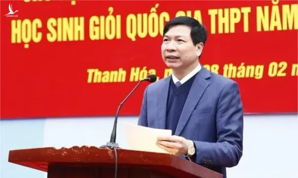 Khởi tố, bắt tạm giam cựu giám đốc Sở Giáo dục và Đào tạo Thanh Hóa Trần Văn Thức