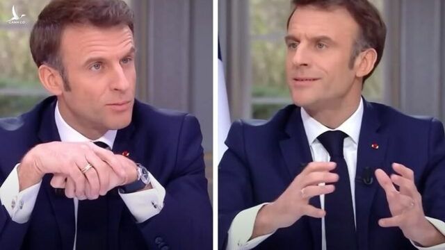 Tổng thống Pháp tháo đồng hồ gần 2.600 USD giữa cuộc phỏng vấn