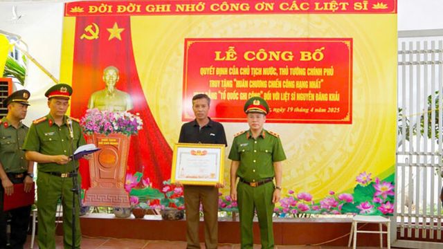 Công an Hưng Yên tuyển dụng em gái liệt sĩ Nguyễn Đăng Khải vào phòng An ninh kinh tế